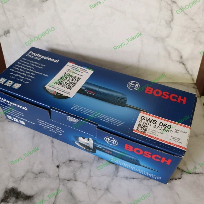 Mesin Gerinda Tangan Bosch Gws060 Grinda Bosch Gws060 Bosch Gws 060