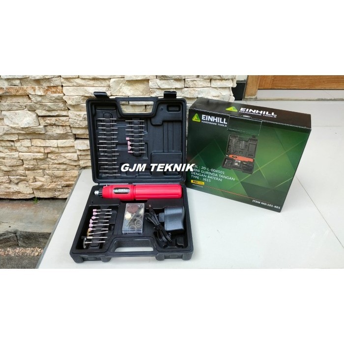 HARGA DISC - Bor Mini Set Einhill Mini Die Grinder Gerinda Gerenda Mini Cas