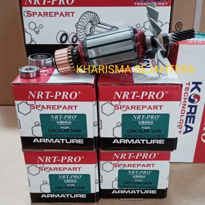 Armature/Angker Mesin Potong Circular Saw 5800/2600 HD NRT PRO