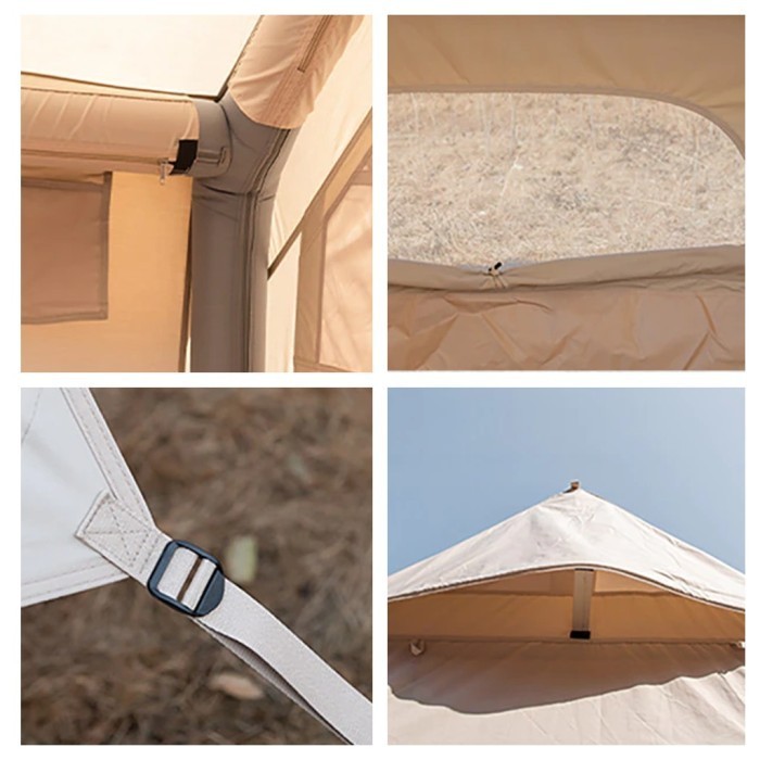 Tenda Camping Naturehike Nh20Zp010 Inflatable Air Pole Tent 12.0
