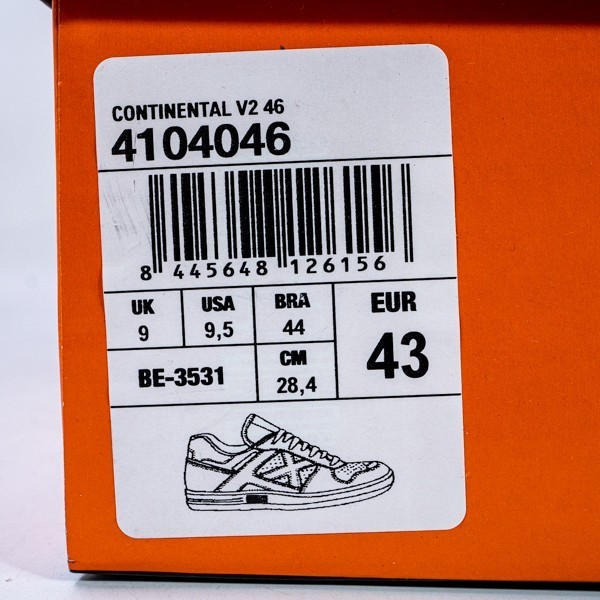 Sepatu Futsal Munich Continental V2 46 4104046 Original Bnib
