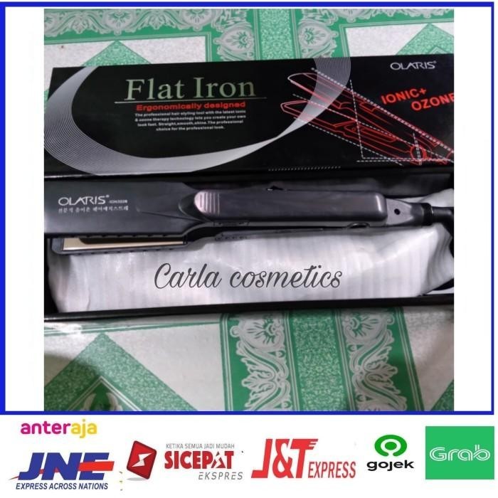 CATOKAN RAMBUT/ CATOK RAMBUT OLARIS 3228 FLAT IRON/ION + OZON