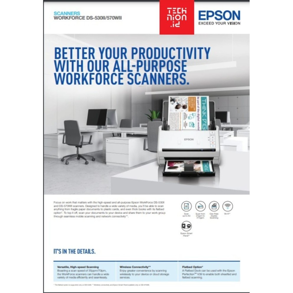 Scanner Epson Ds 530 Ii