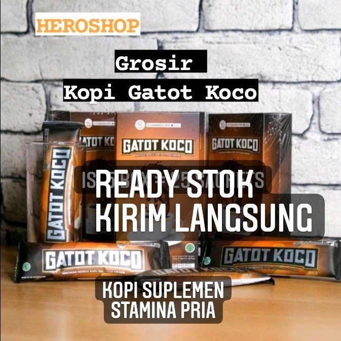 DR.HEN GATOT KOCO SUPLEMEN MINUMAN KOPI 1 BOX