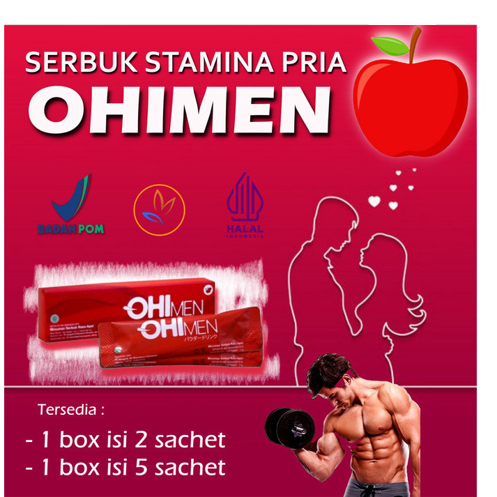OHIMEN OBAT HERBAL VITALITAS PRIA ISI 5 SACHET ORIGINAL