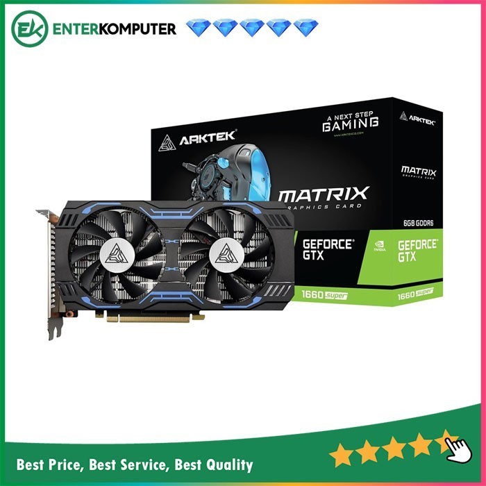 Arktek Geforce Gtx 1660 Super 6Gb Gddr6 Matrix