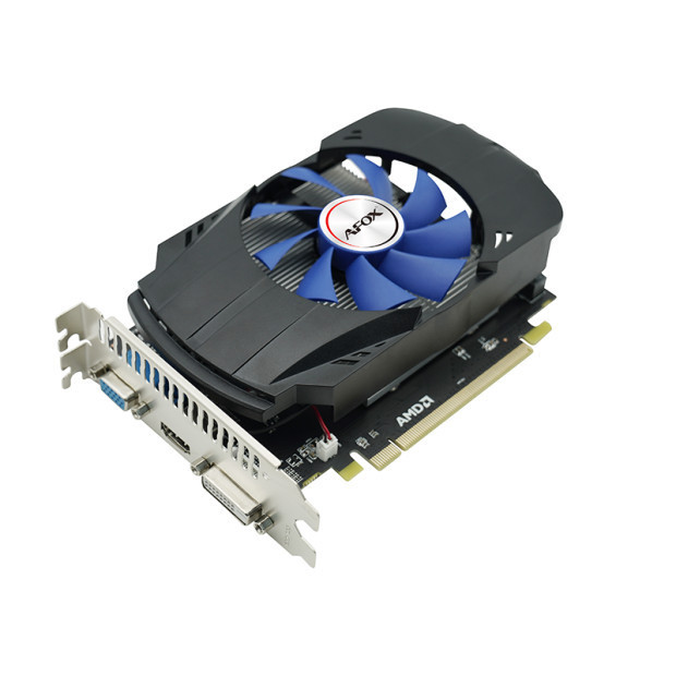 Vga Card R7 350 2Gb Gddr5 128Bit Afox Hdmi, Vga, Dvi - Amd Radeon R7