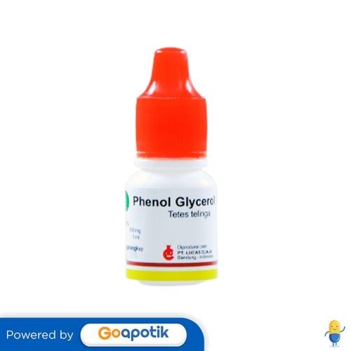 PHENOL GLYCEROL 10% LUCAS DJAJA TETES TELINGA 5 ML