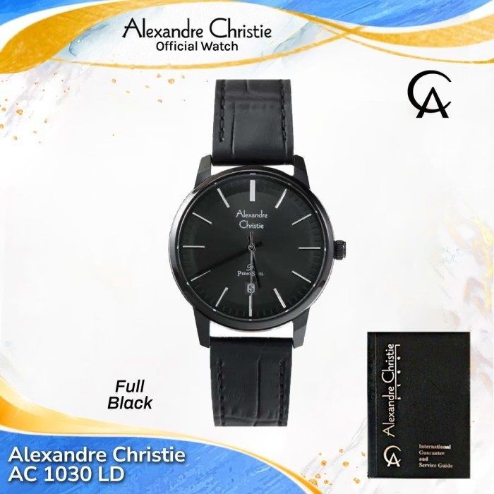 Alexandre Christie Wanita Ac 1030 Ld Ac 1030 Ac1030Ld Leather Strap