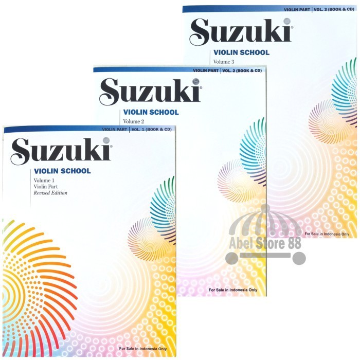 

Suzuki Violin School Volume 123 Violin Part + Cd Buku Biola Pemula