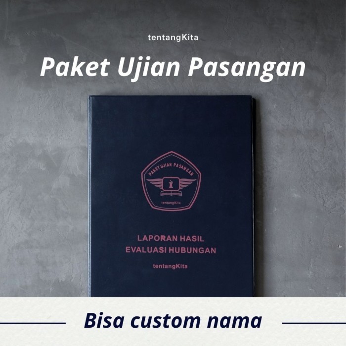 

Paket Ujian Pasangan Tentangkita