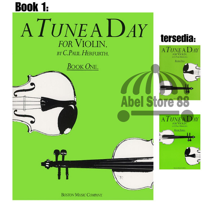 

A Tune A Day For Violin Book Onetwothree Buku Latihan Biola