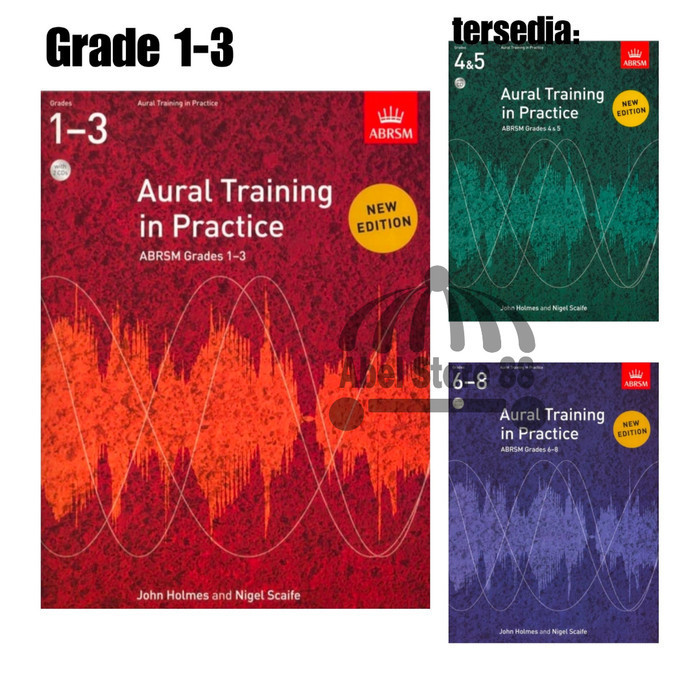 

Aural Training In Practice Abrsm Grade 1-34&56-8 Book + Cd - Buku