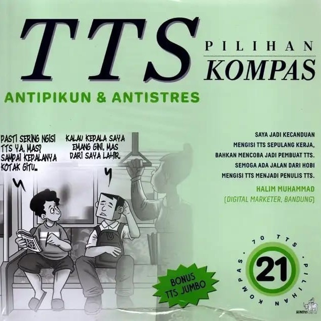 

Buku Tts Pilihan Kompas Teka Teki Silang Jilid 21
