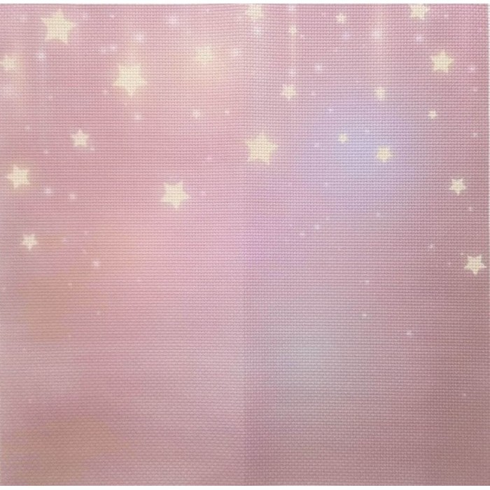 

Kain Aida Kristik Cross Stitch 14Ct Motif Bintang Star