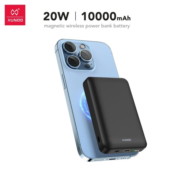 Xundd 20W Pd Magnetic Powerbank Fast Charging Type C Wireless
