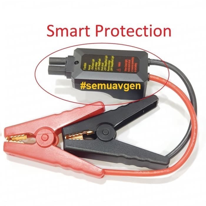 V-Gen Powerbank Jumper Starter 7200Mah Jumper Mobil Aki Accu