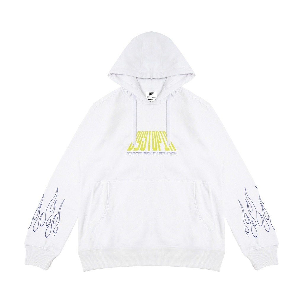 [BEST DEAL] GRDT Dystopia Hoodie White