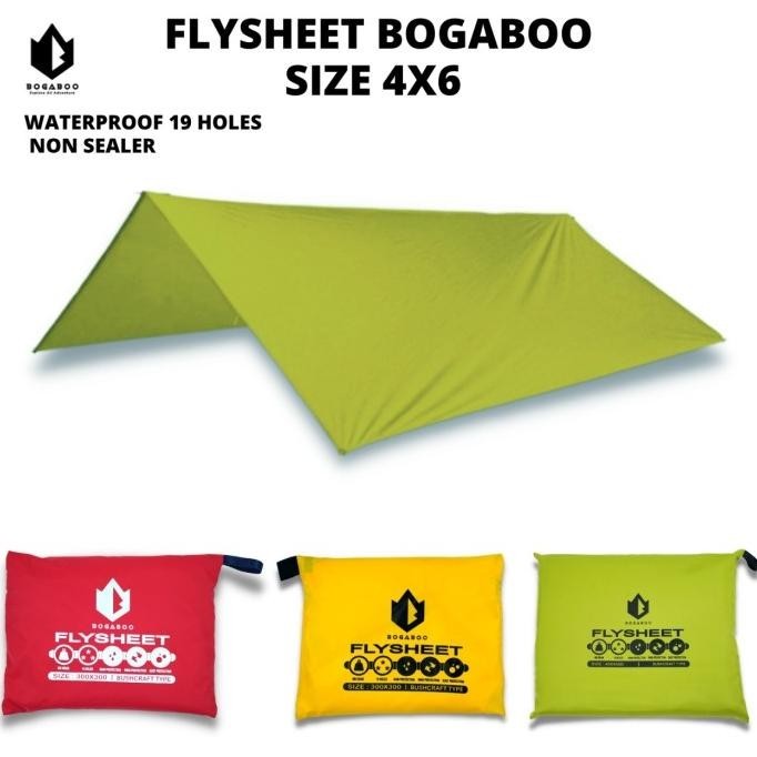 Flysheet plesit flysit penutup tenda tenda camping outdoor bivak bivac