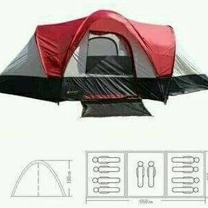 Tenda Family 8-10 Orang Chanodug FX8950 Camping Big Elephant Tent