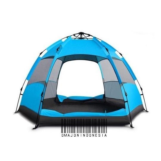Tenda Camping Cuzco / Tenda Kemah Otomatis Tarik 6 Orang