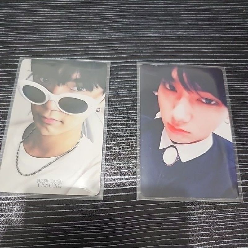 SUPER JUNIOR YESUNG JAPAN PHOTOCARD OFFICIAL