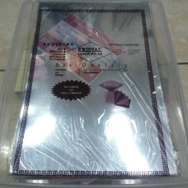 

NEW Plastik Mika Jilid F4 / Cover Mika Jilid F4 Murah TERLARIS