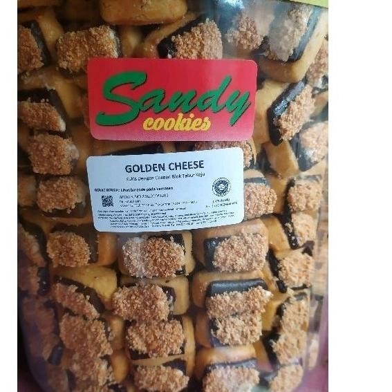 Terlaris Sandy Cookies Golden Cheese 500 Gr