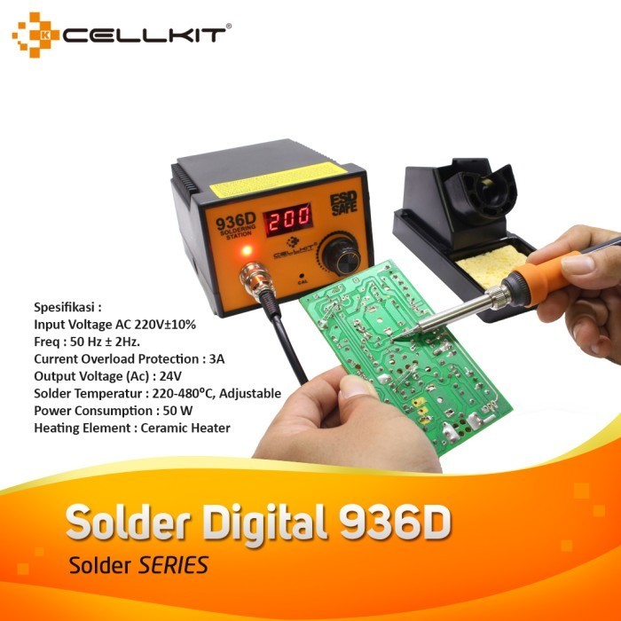 Solder Cellkit 936 Digital ( Ck 936D ) Termurah Terlaris Promo