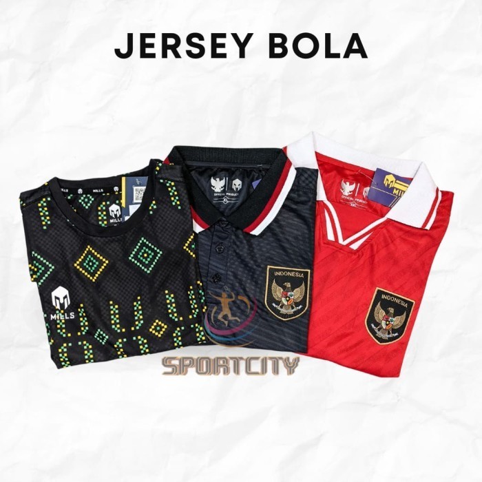 Jersey Kaos Kerah Bola Lls Indonesia