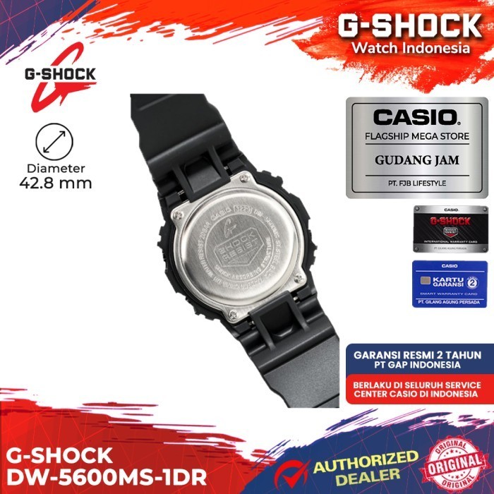 G-Shock Gshock Dw-5600Ms-1Dr Dw-5600Ms Dw-5600 Dw5600Ms Dw 5600Ms