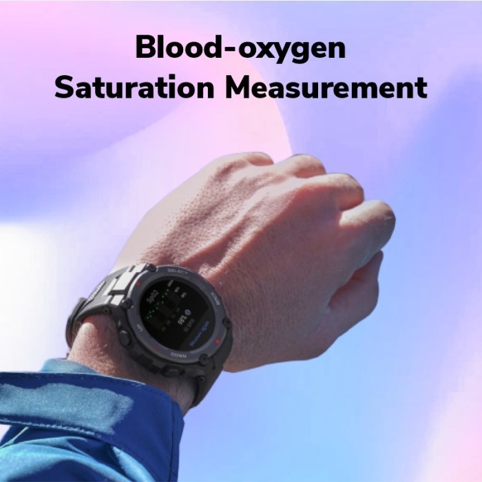 Amazfit T-Rex Pro Smartwatch Gps 10 Atm Jam Tangan 100+ Sports Modes