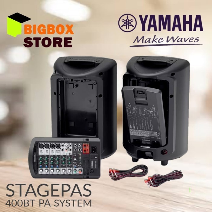 Speaker Portable Yamaha Stagepass 400 Bt / Stagepass-400Bt