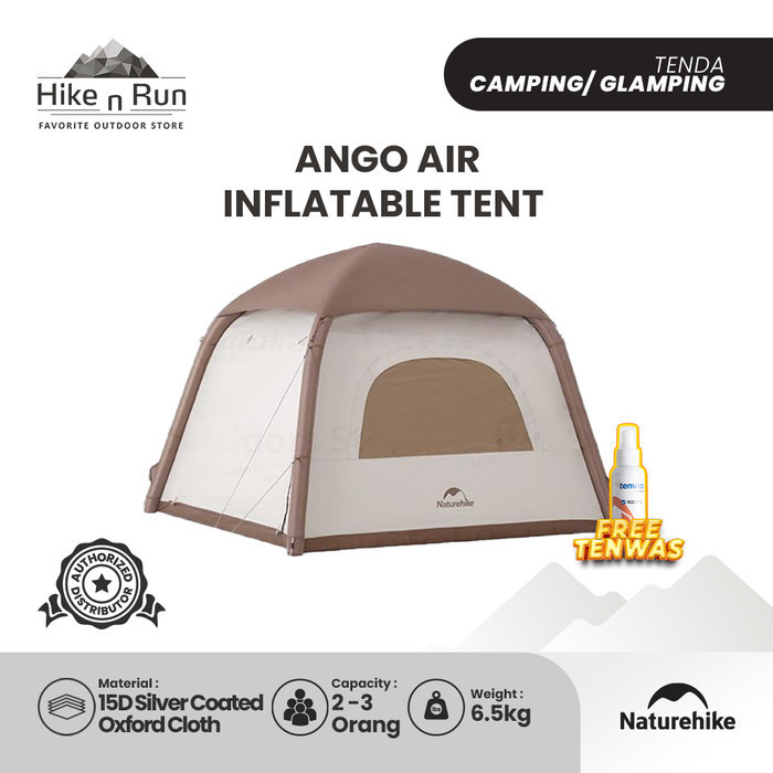 Tenda Camping Naturehike Cnh23Zp12002 Ango Air Inflatable 3P Termurah Terlaris Promo