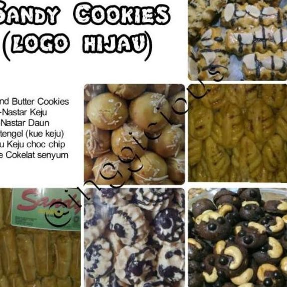 Terbaru Best Rwlkh Kue Kering Sandy Cookies Kiloan (Label Hijau) 250Gr -Nastar, Sagu Keju Cokelat, Mede Cokl