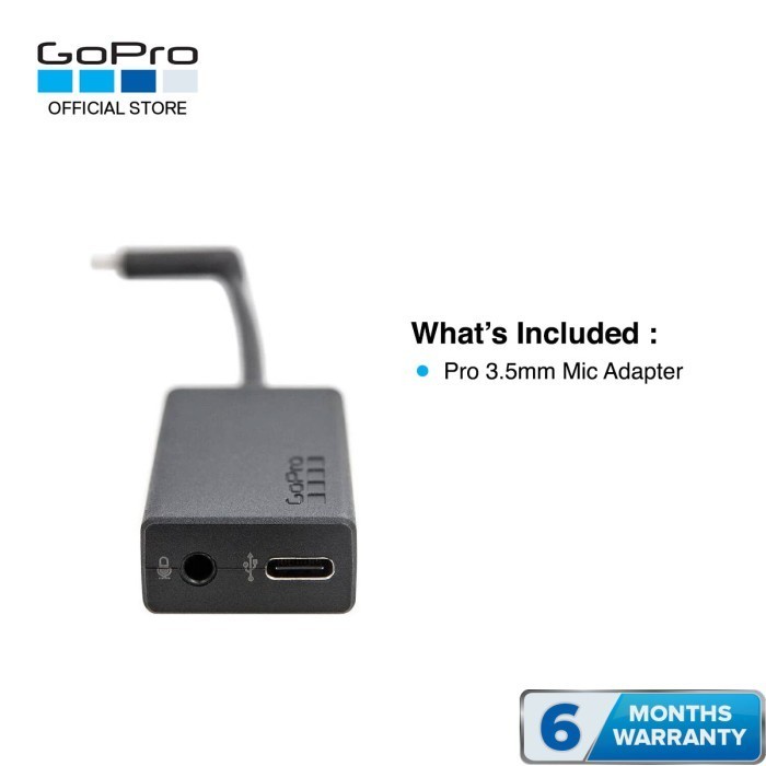 Gopro Pro 3.5Mm Mic Adapter