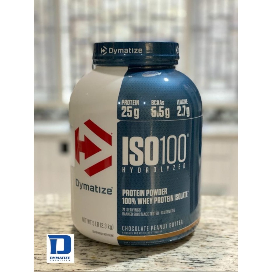 DYMATIZE ISO 100 5 LBS WHEY PROTEIN