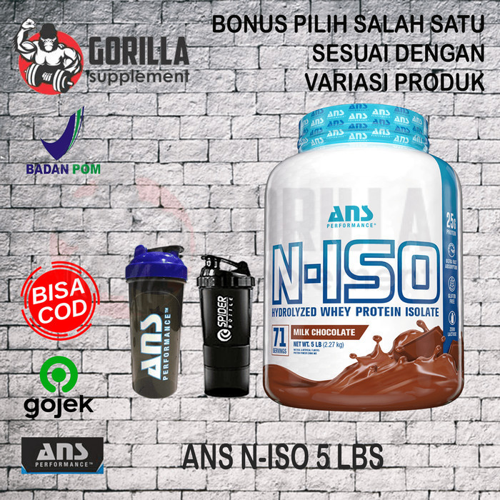 ANS N ISO / N-ISO WHEY PROTEIN SUPLEMEN FITESS CUTTING