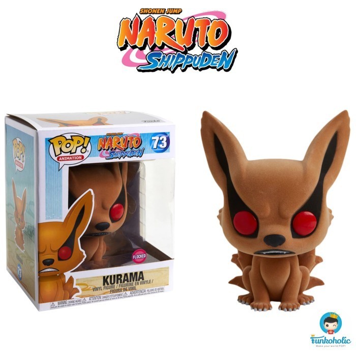 Funko Pop Animation Naruto Shippuden - Kurama (Flocked) [Exclusive]