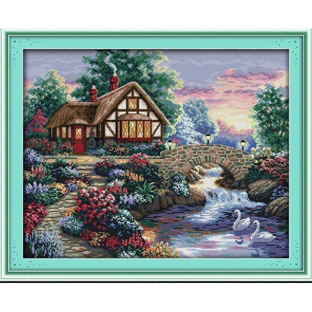 

Paket Kristikcross Stitch Pola Di Kain F392