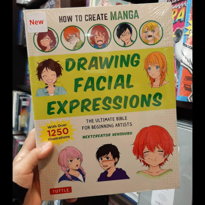 

Buku How To Create Manga: Drawing Facial Expressions