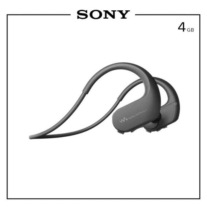 Sony Nw-Ws413 Black Walkman Waterproof For Swimming / Nw Ws413