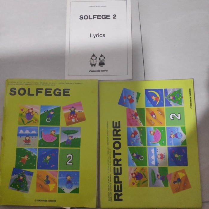 

Buku Solfege 2 Yamaha Music School