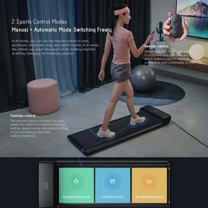 Kingsmith Walking Pad A1 / C2 Pro Smart Foldable Treadmill - C2 Jnecargo Termurah Terlaris Promo