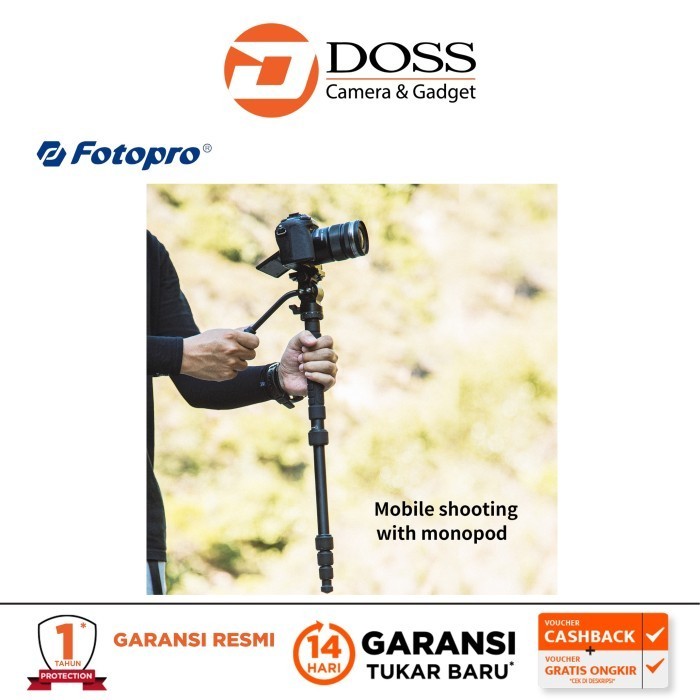 Fotopro Fluid Video Head Mh2A Black