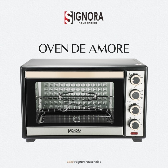 Signora - Oven Listrik Oven De Amore 38 Liter Gratis Hadiah