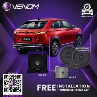 Venom Express Honda Hrv 2022 Paket Audio Mobil Gratis Pasang Tuning