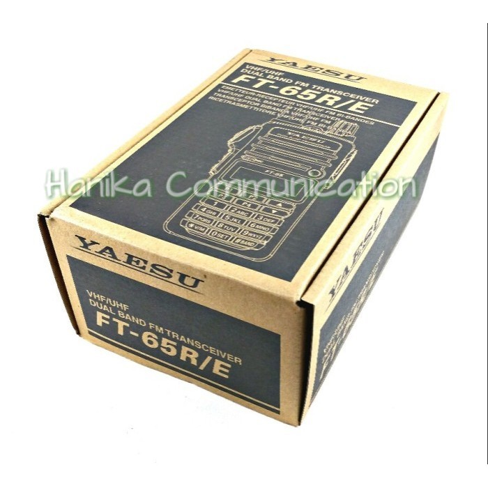 Yaesu Ft-65Re Ht Dual Band Ori Garansi 1 Thn Ft65 Ft65R Ft-65R Radio