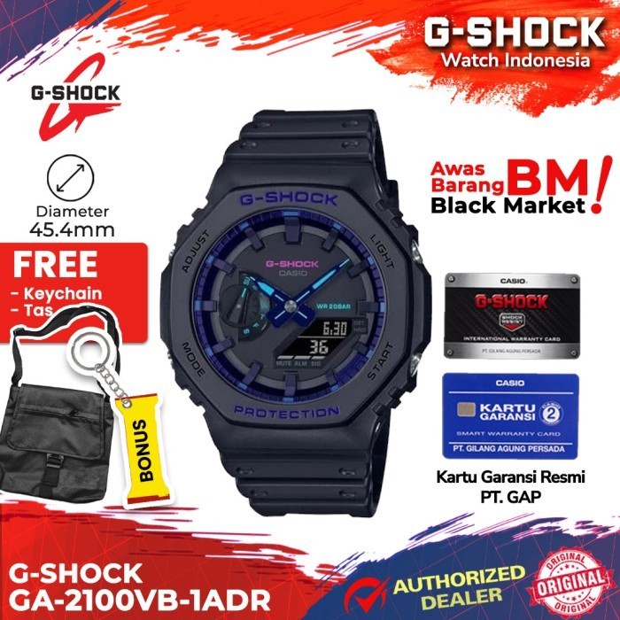 G-Shock Gshock Ga-2100Vb-1Adr Ga-2100Vb Ga-2100 Ga2100Vb Ga 2100Vb Termurah Terlaris Promo
