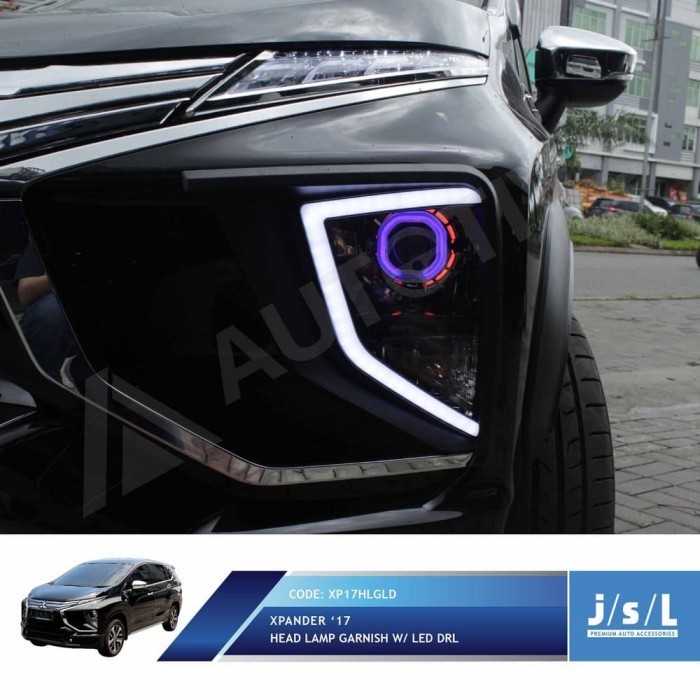 Jsl Garnis Depan Xpander Drl Head Lamp Garnish Led Drl